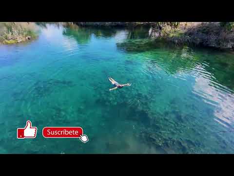 Aguas Turquesas En EL SALVADOR. El Hoyo de Gabriel Un Hermoso Lugar en Metapán, Santa Ana.