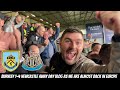 Burnley 1-4 Newcastle away day vlog - fans HURT THEMSELVES IN THE WILD GOAL CELEBRATIONS !!!!
