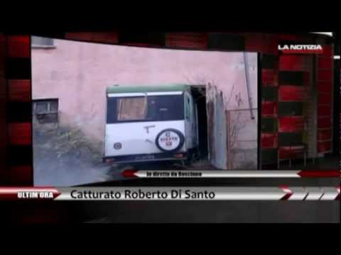 Catturato il "bombarolo Roberto Di Santo"