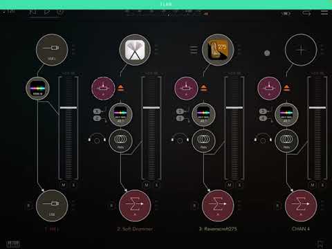 IOS:  AUM And MultiTrack recording Workflow