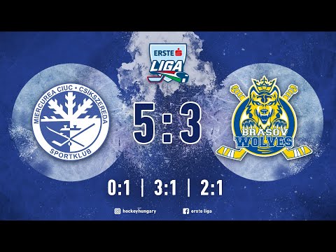 Összefoglaló EL 223 - SPORT CLUB CSÍKSZEREDA - CORONA BRASOV WOLVES 5:3 20210408
