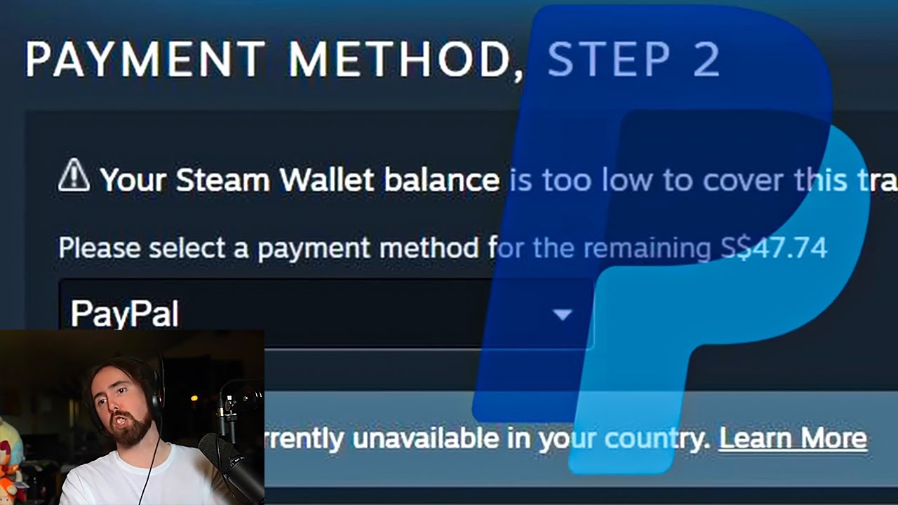 PayPal BANNED Steam... Valve responds