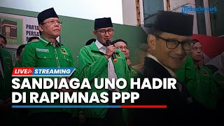 LIVE: Sandiaga Uno Diteriaki Presiden saat Hadiri Rapimnas PPP di Kawasan Jakarta Pusat