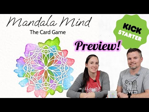Mandala Mind The Card Game - Coming to #kickstarter Soon! From Green Gourd Games | Love 2 Hate