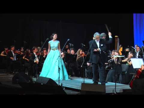 Placido Domingo, Aida Garifullina - Tutte Le Feste Al Tempio - Rigoletto & Gilda duet (G.Verdi)