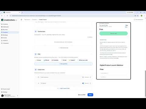 Tutorial: How to create and sell webinars online
