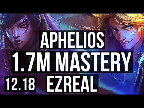 APHELIOS & Morgana vs EZREAL & Maokai (ADC) | 6/0/2, 1.7M mastery, 500+ games | KR Master | 12.18