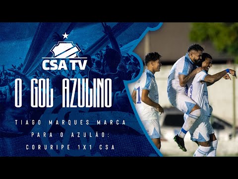 O gol azulino: Coruripe 1x1 CSA - 5ª rodada do Alagoano 2025