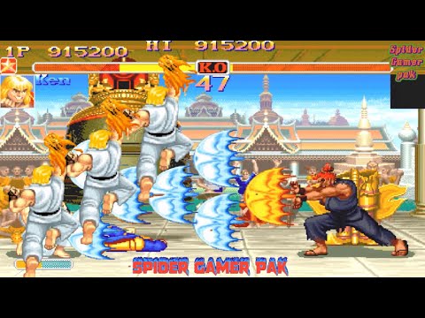 Super Street Fighter 2 Turbo - Ken Vs Akuma