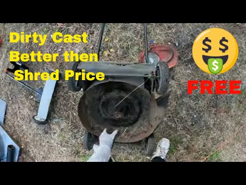 Scrapping an old Push Mower