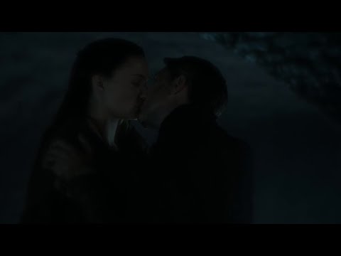 Game of Thrones 5x04 Sansa and Petyr Kiss Scene