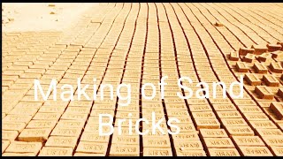 How sand bricks are manufactured