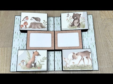 DIY Pop Up Card for 6 Photos | Tutorial