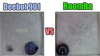 Ecovacs Deebot 901 vs Roomba Robot Vacuums