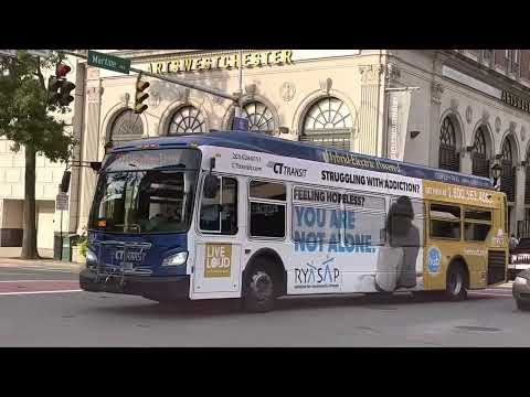 RARE Bee Line Bus 13 Line Port Chester LED Sign e CTTRANSIT 971 I Bus White Plains Bound