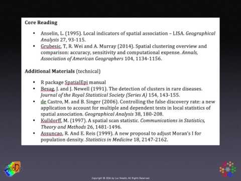 Local Spatial Autocorrelation Clusters