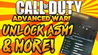 Advanced Warfare - How To Unlock The ASM1 Speakeasy & More! Directly Unlock ELITE Weapons