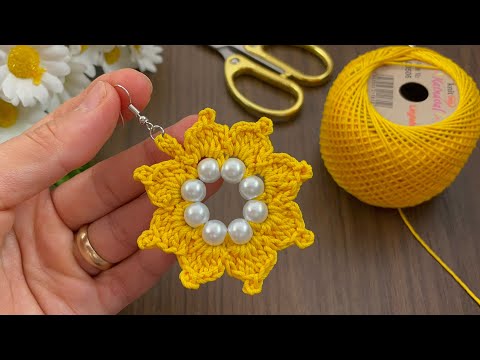 A Magnificent Design: Crochet Earring Making