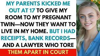 My Parents Kicked Me Out At 17 To Give My Room To My Pregnant Twin—Now They’re Suing Me For My House