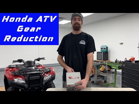 How to Install Primary Gear Reduction Honda Rancher, Foreman and Rubicon!