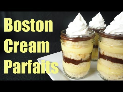 Boston Cream Parfaits