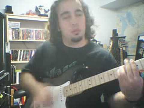 Funk/Blues Guitar Jam By Frankie Caracci
