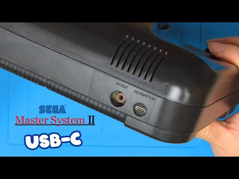 You need this USB-C mod for Master System 2! (USB-C CleanPower)