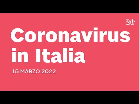 Coronavirus: bollettino del 15 marzo 2022