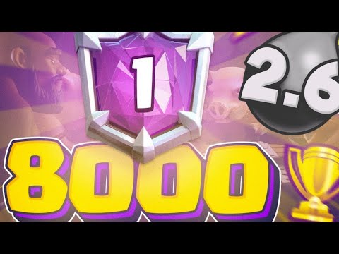 HOG 2.6 PUSH TO 8000 TROPHIES