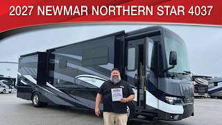 A preview image of the linked video showcasing 2027 Newmar Northern Star 4037