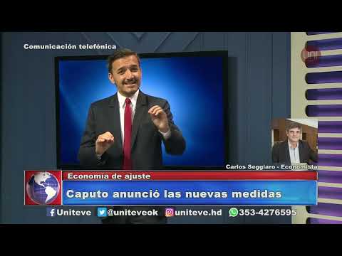 Caputo anunció las primeras medidas del ajuste