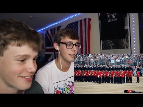 Americans React to Trooping the Colour!
