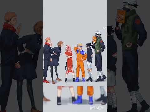 Naruto x jujutsu kaisen #animeedit
