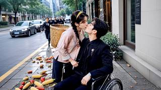 鄉下村姑第一天進城，卻被殘障霸總用輪椅撞倒，被意外奪走初吻！怎能總裁對她的甜美上癮，竟被一吻治癒！當眾求婚將她娶回豪門，婚後她被全家寵成掌中寶！#短劇 #灰姑娘霸總 #狗血 #甜寵 #爽劇