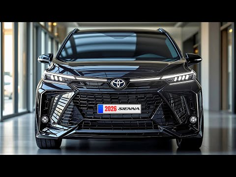 2026 Toyota Sienna Minivan is Here - Luxury Meets Futurism!