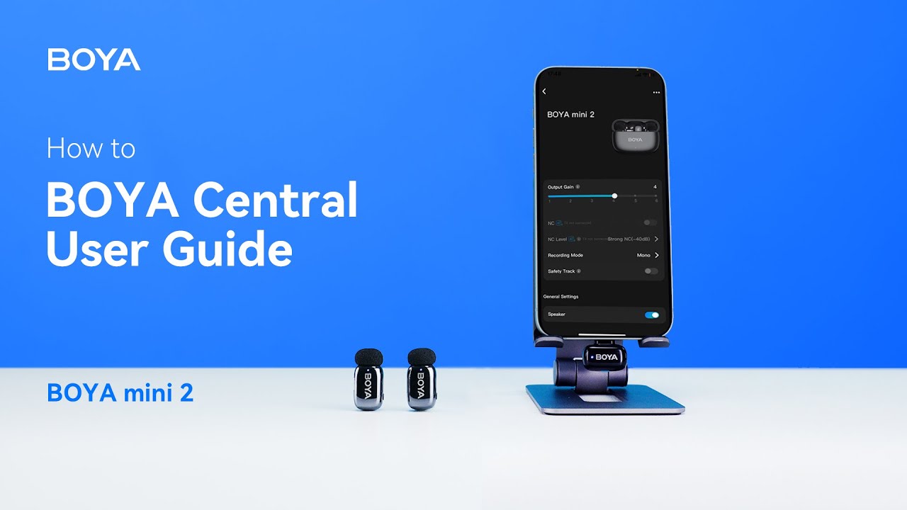 BOYA Central App User Guide