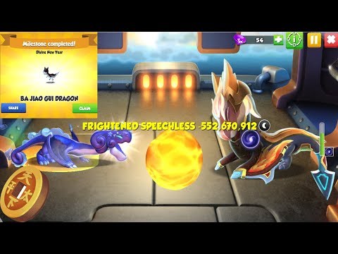Divine New Year Events lv 6-8( BA JIAO GUI DRAGON ) - Dragon Mania Legends | part 846 HD