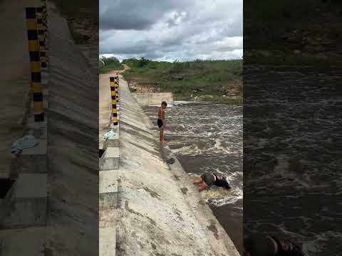 Ponte de Jaguareguara no município de Riachão do Poço PB