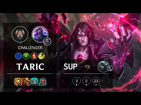 Taric Support vs Senna - EUW Challenger Patch 11.7