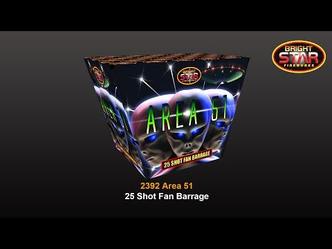 Bright Star Fireworks - 2392 Area 51 Barrage
