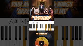 You won't believe Paul McCartney wrote those chords! Paul McCartney “Arrow Through Me” Chords 🔥🎹🔥