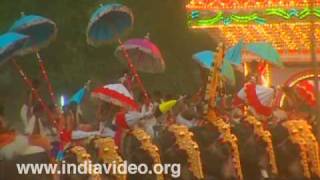 The eight-day long Uthralikkavu Pooram