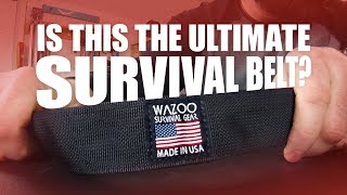 Wazoo Cache Belt – Kickstarter EDC Survival Belt Unboxing – Money belt/travel belt with survival kit
