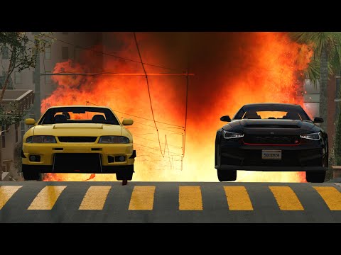 The Revenge Part 3│Epic Police Chase - BeamNG Drive Movie