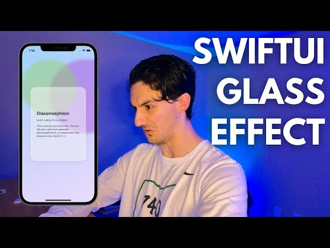 SwiftUI Tutorial: Glassmorphism UI Design