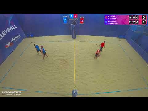 12:15 A. Zabuha / M. Stepanov - A. Pasazhin / Y. Yevdokymov 13.05.2023 | Winners Beach Volleyball