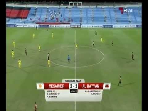 Round 6 RAY 2 x 3 MES Qatar Gas League 2014 2015 Goals