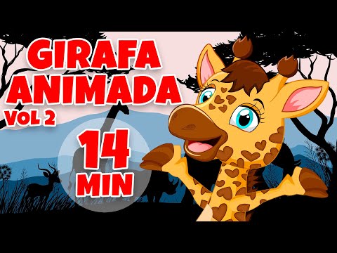 Girafa Animada vol 2 - Giramille 14 min | Desenho Animado Musical