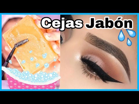 CEJAS PERFECTA CON JABÓN? TUTORIAL PASO A PASO EXPLICADO | NatyGloss
