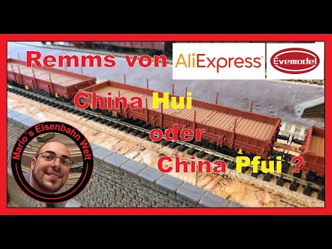 I'm testing a car from Evemodel (bought via Aliexpress) ... H0 layout / Mario's Railway World